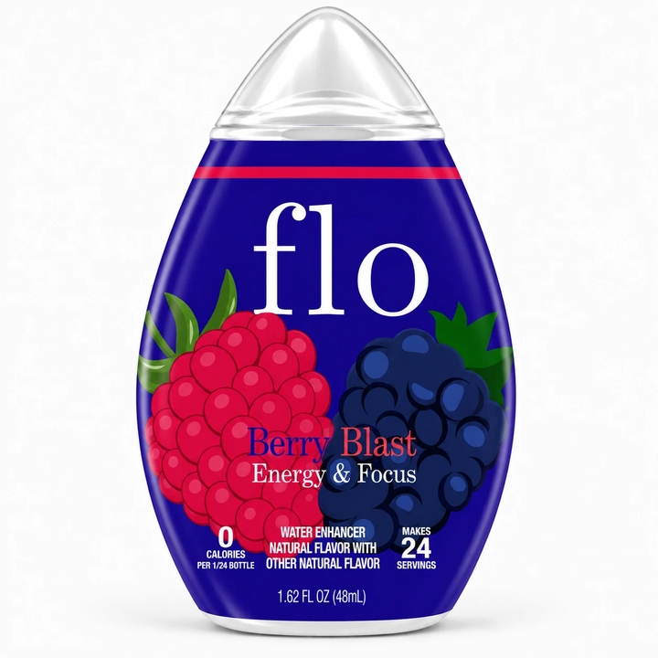 flo Berry Blast water enhancer bottle